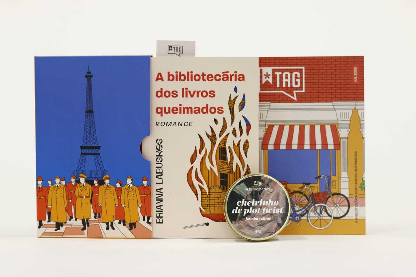 Kit "A bibliotecária dos livros queimados"